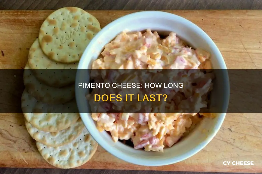 how long will homemade pimento cheese stay good