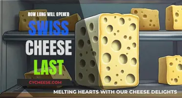 Swiss Cheese: How Long Does It Last Once Opened?