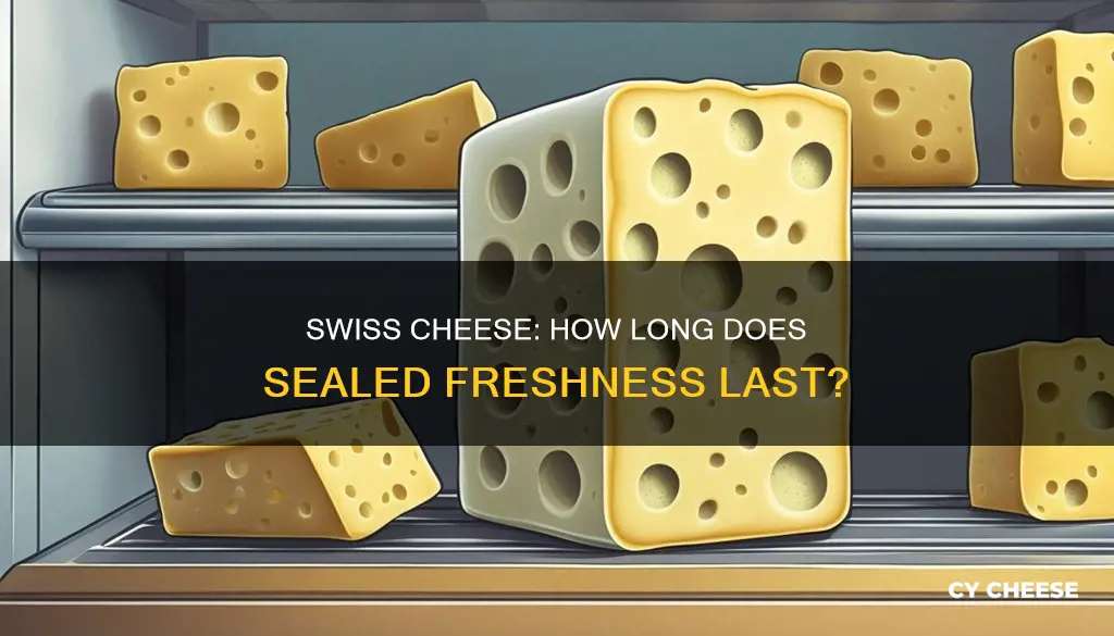 how long will sealed swiss cheese last