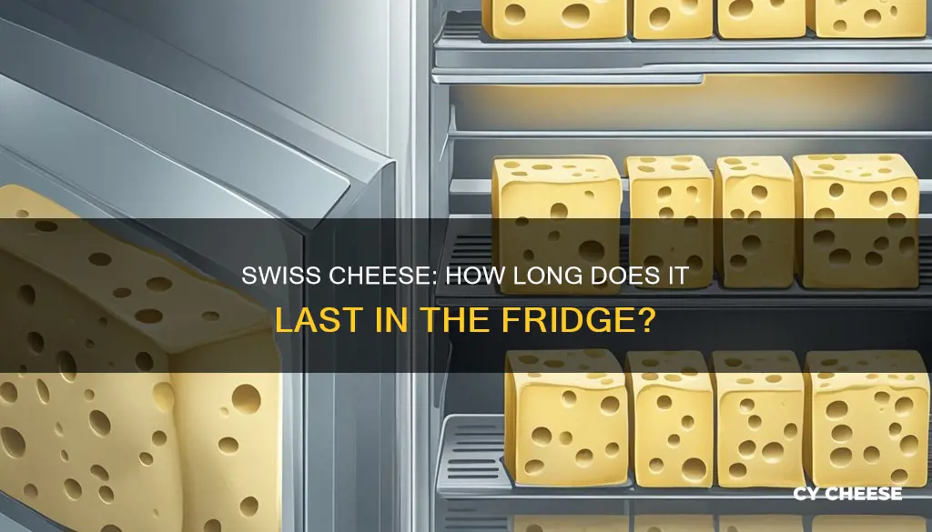 how longs sliced deli swiss cheese last in refrigerator