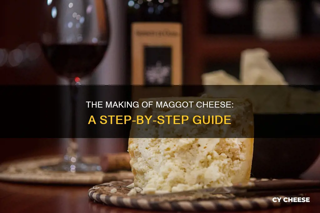 how maggot cheese is made