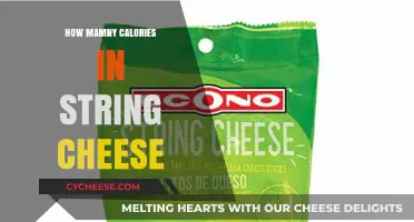 String Cheese: Calorie Count and Nutrition Facts