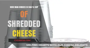Measuring Shredded Cheese: Ounces in Half a Cup