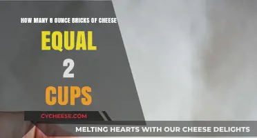 Cheese Conversions: Bricks to Cups