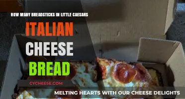 Little Caesars Italian Cheese Bread: Unveiling the Breadstick Count