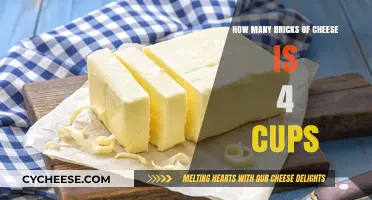 Cheese Conversions: Cups to Bricks