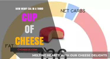 Cheese Calories: A Third Cup's Worth