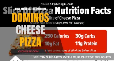 Cheese Pizza Delight: Unveiling Dominos' Calorie Count