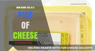 Calories in Cheese: Uncovering the Nutritional Facts of a Slice