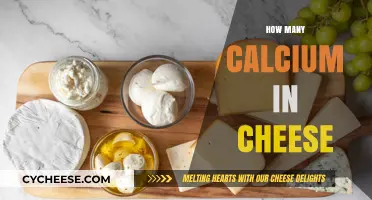 Calcium Content in Cheese: Unlocking Nutritional Benefits and Serving Sizes
