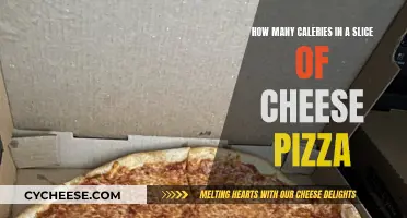 Cheese Pizza's Calorie Count: A Slice of Truth