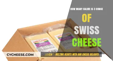 Swiss Cheese Calories: 3 Ounces Explained