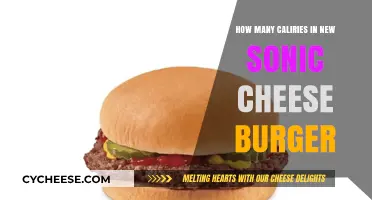 Sonic's New Cheeseburger: Calorie Count and Nutritional Insights