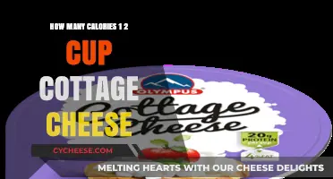 Calories in 1/2 Cup Cottage Cheese: Nutritional Breakdown