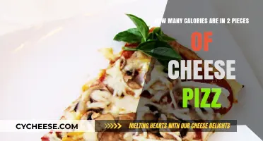 Cheese Pizza: Calories in Two Slices