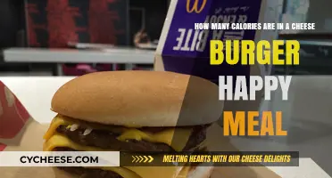Calorie Count of a Cheeseburger Happy Meal