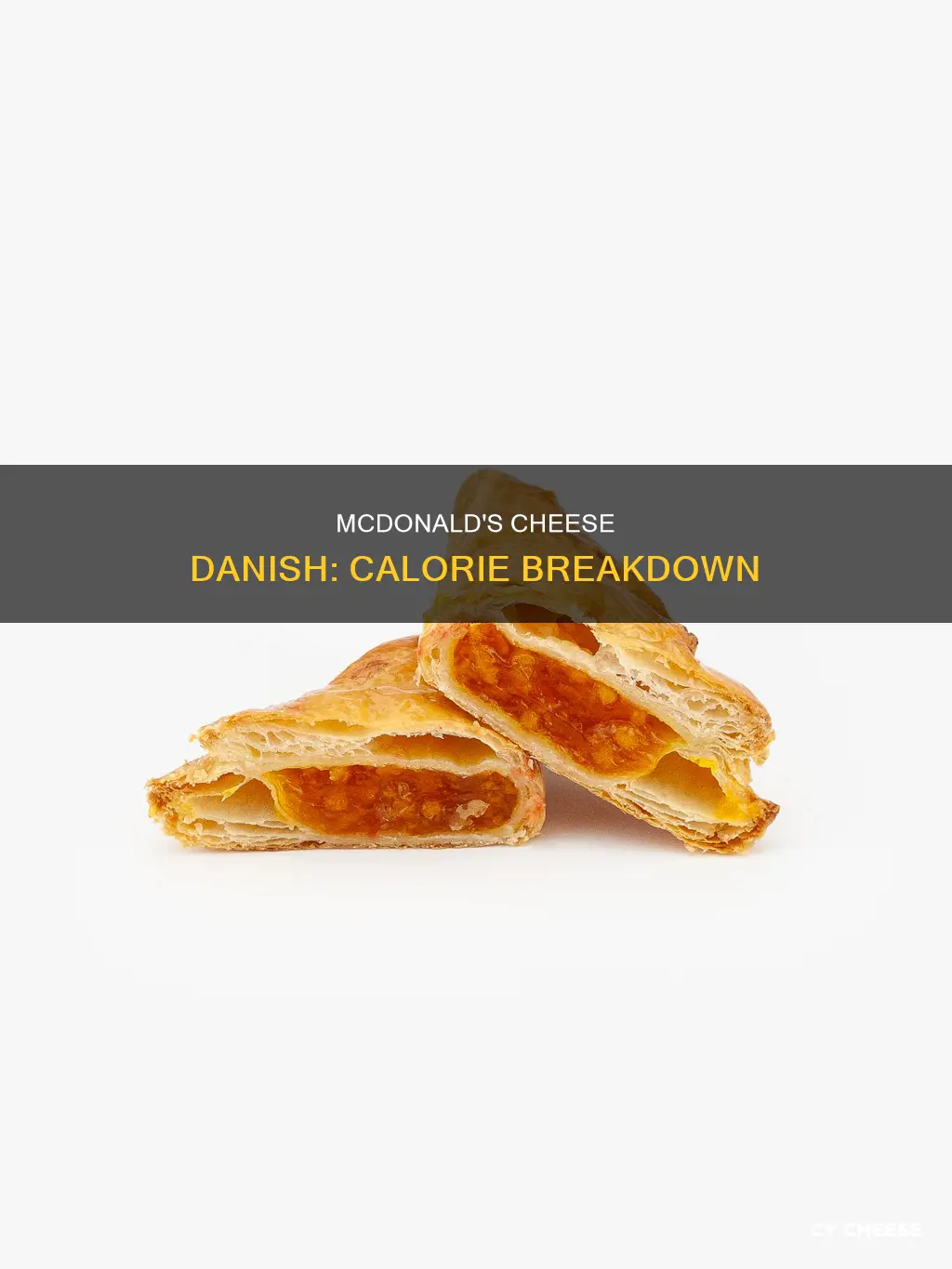 how many calories are in a cheese danish from mcdonald