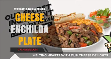 Cheese Enchilada Calories: How Many in a Plate?
