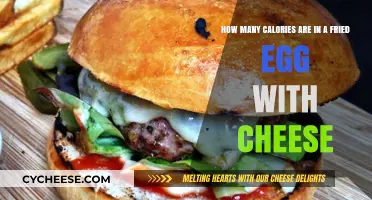 Cheese-Fried Egg: Calories and Nutrition Facts