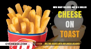 The Calories in a Grilled Cheese on Toast