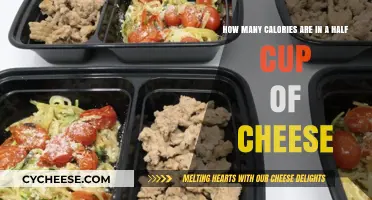 Cheese Calories: Half Cup, Full Flavor