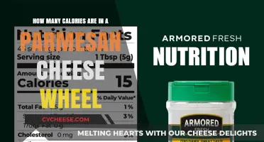 Parmesan Cheese Wheels: Calorie-Dense Delights