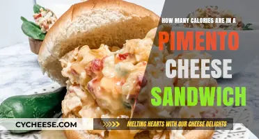 Calorie Count of a Pimento Cheese Sandwich Delight