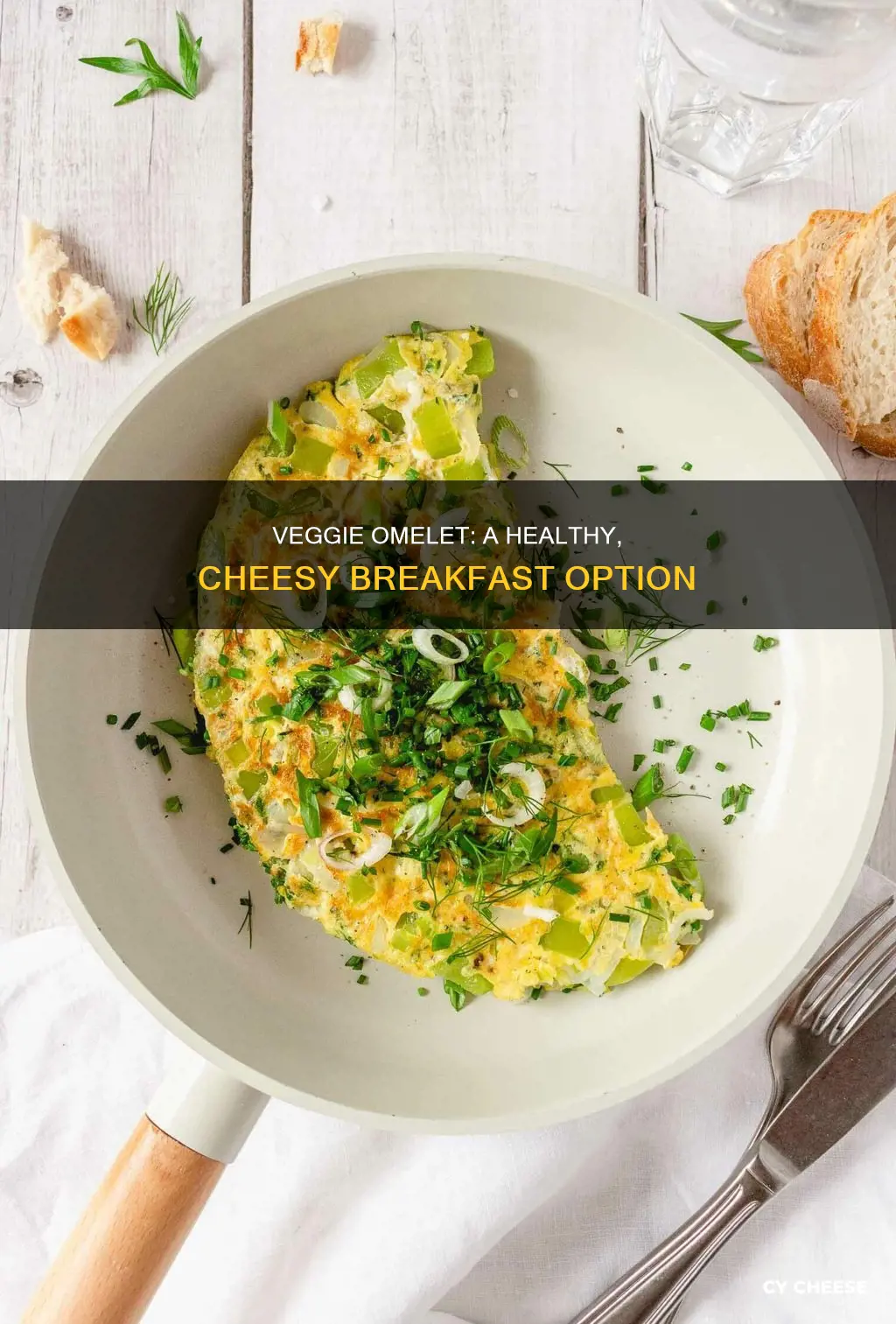 how many calories are in a veggie omelet with cheese