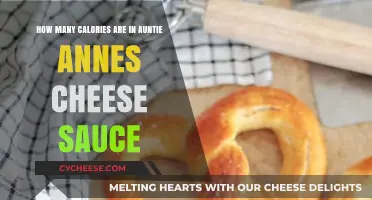 Cheese Sauce Calories: Auntie Anne's Secret