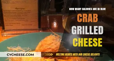 Blue Crab Grilled Cheese: A Calorie Conundrum