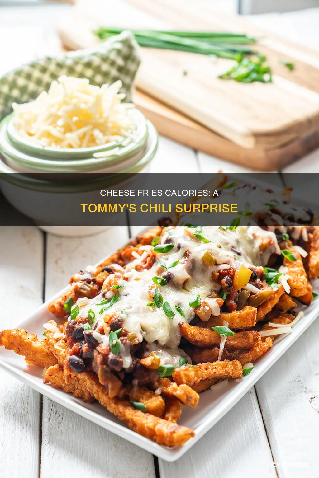 how many calories are in chili cheese fries from tommy