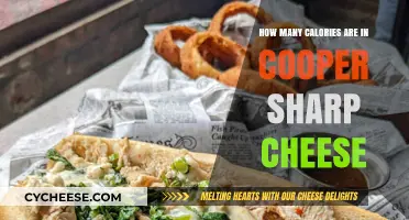 Cooper Sharp Cheese: Calories and Nutrition Facts