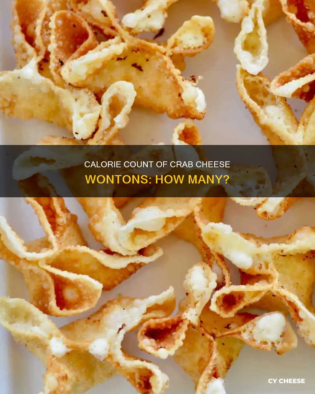 how many calories are in crab cheese wontons