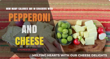 Calories in Pepperoni, Cheese, and Crackers: A Tasty Treat?