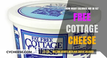 Fat-Free Cottage Cheese Calories: A Nutritional Breakdown