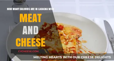 Meat and Cheese Lasagna: How Many Calories?