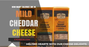 Calorie Count of Mild Cheddar Cheese
