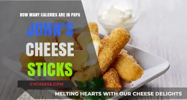 Papa John's Cheese Sticks: Calorie Count Unveiled