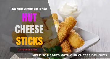 Cheese Sticks Calories: Pizza Hut Edition