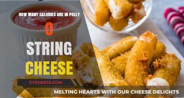 String Cheese Calories: Polly-O's Nutritional Breakdown
