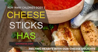 Cheese Sticks: Calorie Count for Two