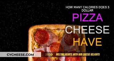 Cheese Pizza Calories: A $5 Indulgence