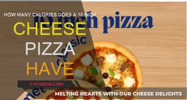 Cheese Pizza Calories: A 10-Inch Surprise