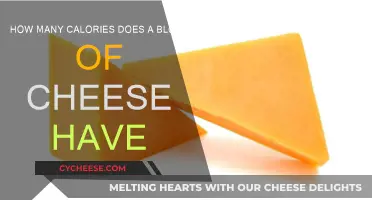 Cheese Blocks: Calorie Count and Nutrition Facts