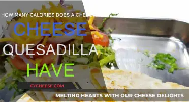 Cheese Quesadilla: Calorie Count Unveiled