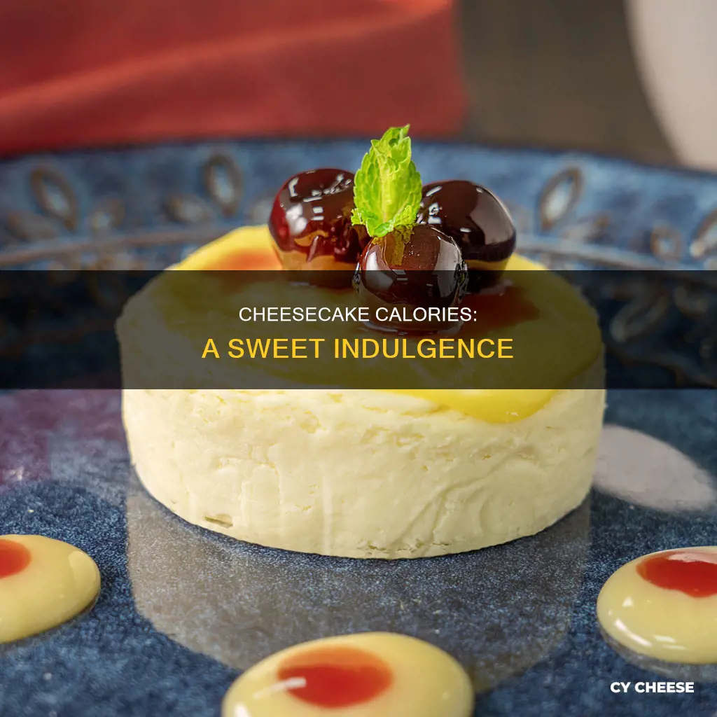 how many calories does a cheese cake have