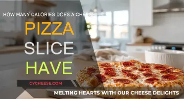 Cheese Pizza Slice: Calorie Count Unveiled