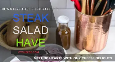 Cheese Steak Salad: Calories Unveiled
