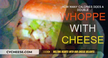 Unveiling the Double Whopper's Calorie Count