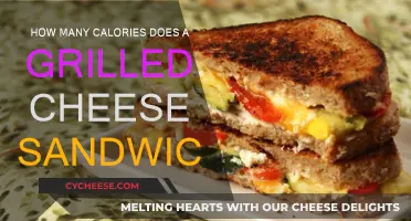 Grilled Cheese: Calories and Nutrition Facts